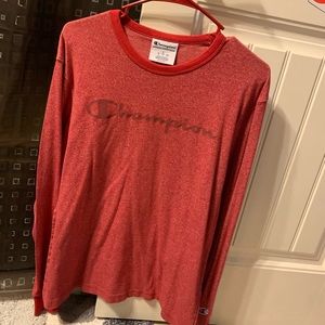 men’s LARGE champion long sleeve